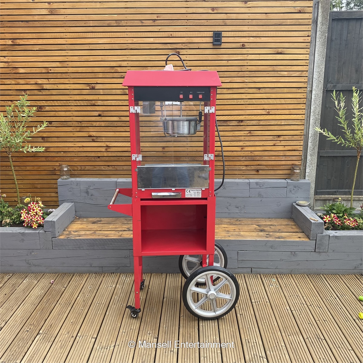 Popcorn Machine & Cart Hire 24hrs Hire in Hertfordshire